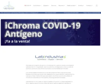 Labindustrias.com(Labindustrias, S.A) Screenshot