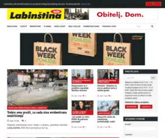 Labinstina.info(Vijesti) Screenshot