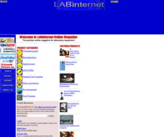 Labinternet.com(SCIENCE) Screenshot