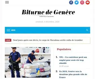 Labiturnedegenf.ch(Biturne de Genève) Screenshot