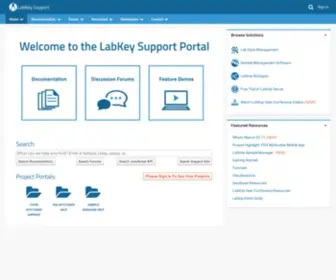 Labkey.org(LabKey Software Foundation) Screenshot