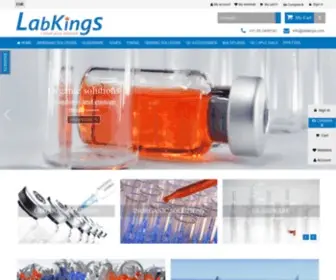 Labkings.com(Crown your lab work) Screenshot