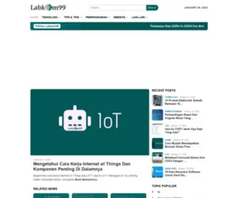 Labkom99.com(Labkom Kekinian) Screenshot