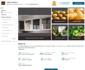 Lablinegroup.in(Labline Trading Co) Screenshot