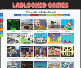 Lablockedgames.com(Lablocked Games) Screenshot