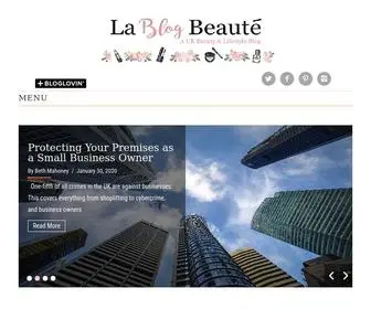 Lablogbeaute.co.uk(A UK Beauty & Lifestyle Blog) Screenshot