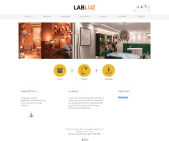 Labluz.com.br(Labluz) Screenshot