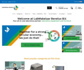 Labmakelaar.eu(Labmakelaar B.V) Screenshot