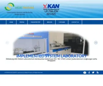 Labmedio.com(Laboratorium Medio Pratama) Screenshot