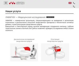 LabmGmu.ru(Центр) Screenshot