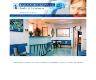 Labmonaco.it(LABORATORIO MONACO) Screenshot