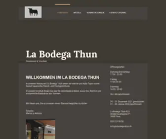 Labodega-Thun.ch(La Bodega Thun) Screenshot