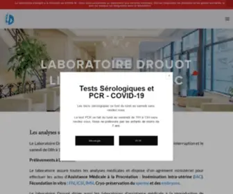 Labodrouot.com(Laboratoire) Screenshot