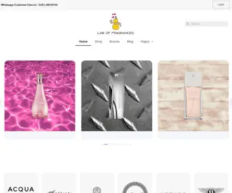 Laboffragrances.com(Lab of Fragrances) Screenshot