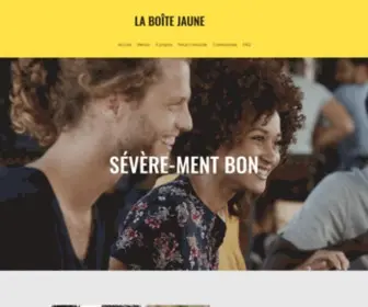 Laboitejaune.net(Restaurant d'ailes de poulet) Screenshot