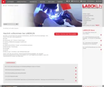 Laboklin.de(Veterinär) Screenshot
