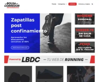 Labolsadelcorredor.com(La Bolsa del Corredor // Tu tienda online de fitness en casa) Screenshot