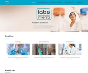 Labomersa.com(Nuestro compromiso es lograr la satisfacción de los clientes) Screenshot
