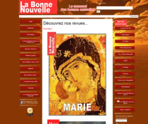 Labonnenouvelle.fr(La Bonne Nouvelle) Screenshot