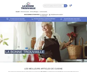 Labonnetrouvaille.fr(Les Meilleurs Articles de Cuisine &vert) Screenshot