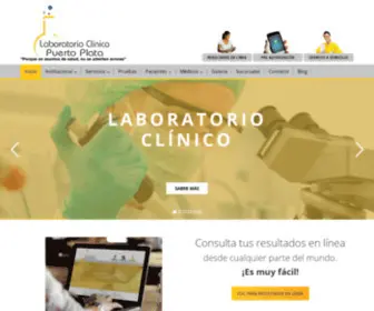 Laboplata.com(Laboratorio Clínico Puerto Plata) Screenshot