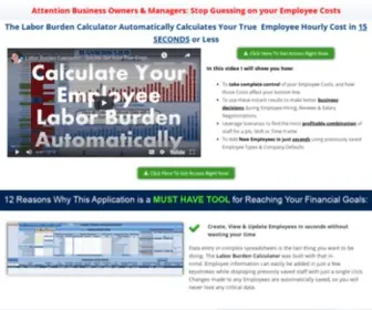 Labor-Burden-Calculator.com(Labor Burden Calculator) Screenshot