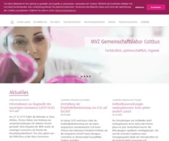 Labor-Cottbus.de(Labor Cottbus ) Screenshot