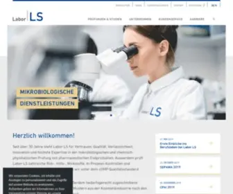 Labor-LS.de(Labor LS SE & Co) Screenshot