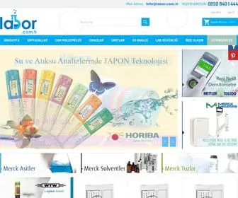 Labor.com.tr(Ve Merck Kimyasallar) Screenshot