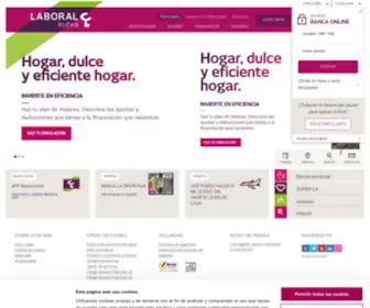 LaboralkutXa.com(Acceso a la Banca Online de Laboral Kutxa) Screenshot