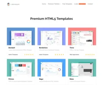 Laborasyon.com(Multipurpose Website Templates and App Themes) Screenshot