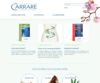 Laboratoire-Carrare.fr(Laboratoire Carrare) Screenshot