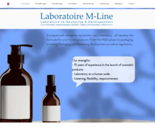 Laboratoire-Cosmetique.fr(Beaute) Screenshot