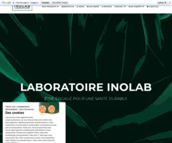 Laboratoire-Inolab.com(Découvrez des compléments alimentaires anti) Screenshot