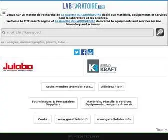 Laboratoire.com(Mat) Screenshot