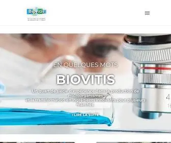 Laboratoires-Biovitis.fr(BIOVITIS) Screenshot