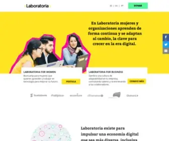 Laboratoria.la(Laboratoria) Screenshot