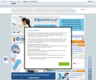 Laboratoria.net(Portal laboratoryjny) Screenshot