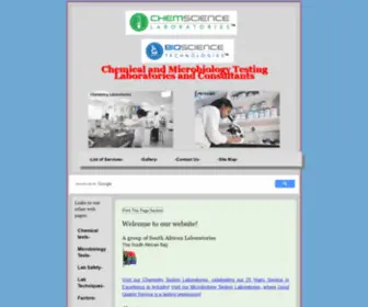 Laboratories.co.za(Laboratories) Screenshot