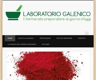 Laboratorio-Galenico.it(Laboratorio Galenico) Screenshot