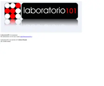 Laboratorio101.it(Chiari (Brescia)) Screenshot