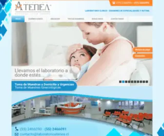 Laboratorioatenea.cl(Oportunidad, Calidad y Confianza) Screenshot