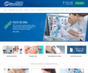 Laboratoriobiolabor.net Screenshot