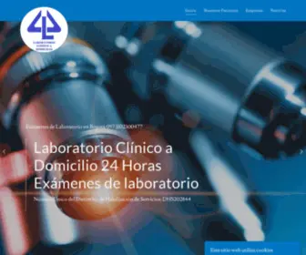 Laboratorioclinicoadomicilio24H.com(Examenes De Laboratorio) Screenshot