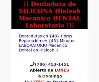 Laboratoriomecanicodental.com(¡¡) Screenshot