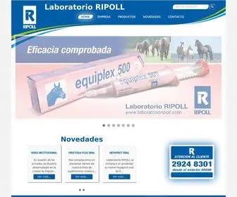 Laboratorioripoll.com(Laboratorio Ripoll) Screenshot