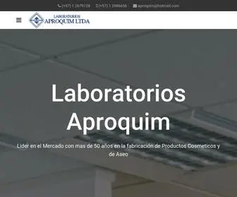 Laboratoriosaproquim.com(Inicio) Screenshot