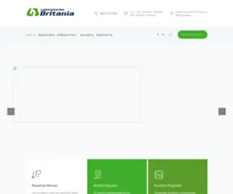 Laboratoriosbritania.com(Laboratorios Britania) Screenshot