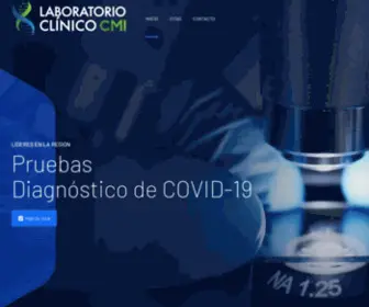 Laboratoriosclinicoscmi.com(Pruebas PCR) Screenshot