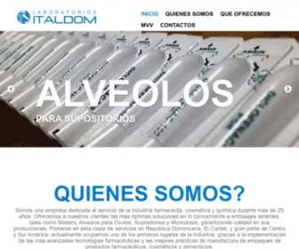 Laboratoriositaldom.com(Laboratorios ITALDOM) Screenshot